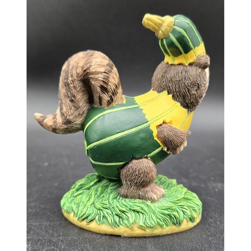 Charming Tails REGINALD'S GOURD COSTUME Raccoon Figurine Signed DEAN GRIFF - Picture 5 of 12